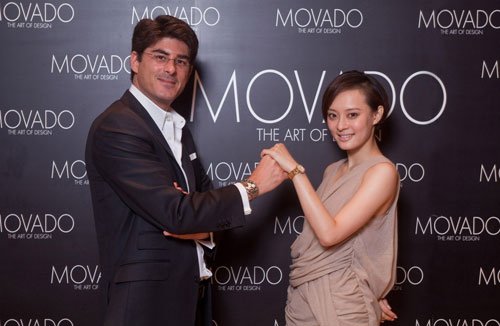 孙俪获邀代言瑞士摩凡陀腕表