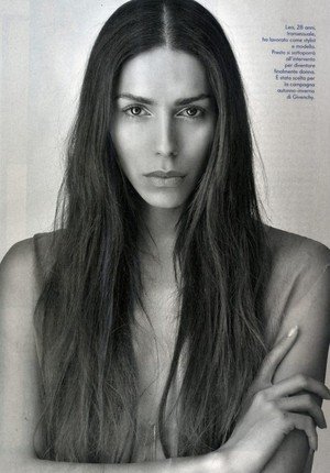 In the history of the first transsexual supermodel : Lea T