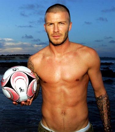 Beckham did not play how mixed fashion circle ?