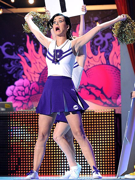 Katy Perry 's Funny "72 changes "