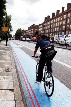 London 's " bike revolution "