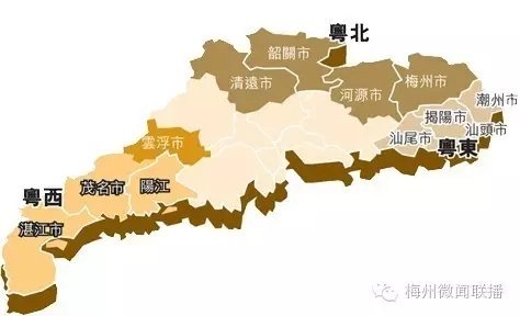 2015粤东西北振兴发展考核结果出炉 梅州得分