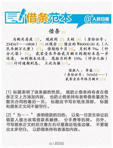借条上不要写这三个字!否则你1毛钱也要不回来