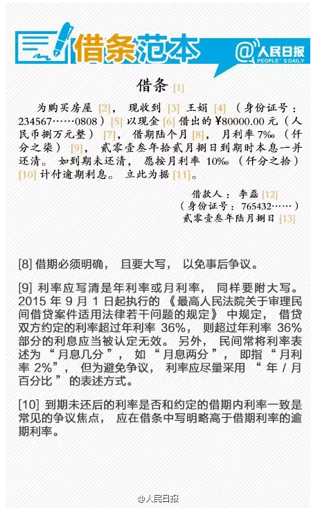 借条上不要写这三个字!否则你1毛钱也要不回来