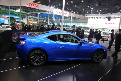 2012北京车展6款平民级高性能车型盘点的图片 -16 斯巴鲁 BRZ -16