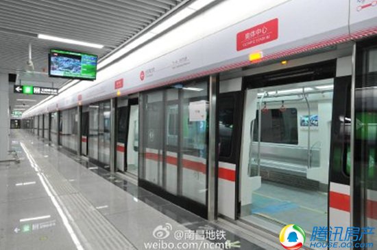 南昌地铁一号线铺轨完成95% 沿线受益楼盘详