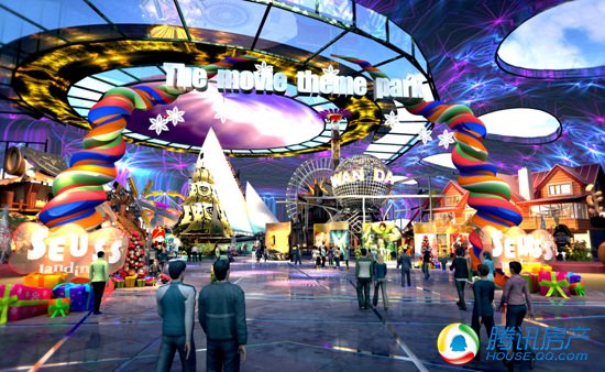 万达城:大型文化旅游商业综合项目
