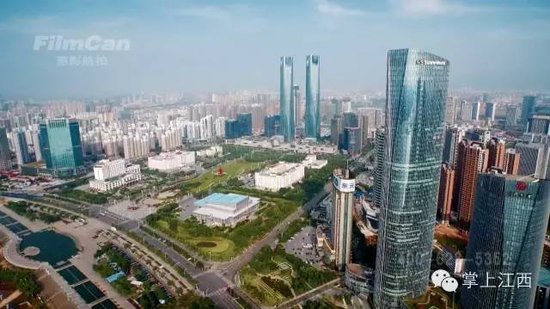 惠影航拍高空俯瞰南昌红谷滩 _频道-南昌_腾讯网