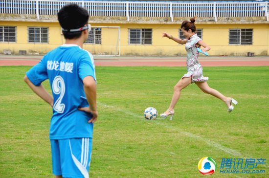 2015南昌市 欧龙地暖杯 第二届足球联赛揭幕