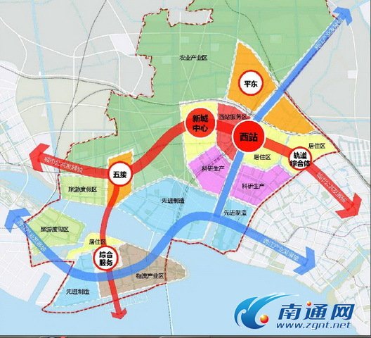 沪通时代来临南通滨江新区概念规划揭秘