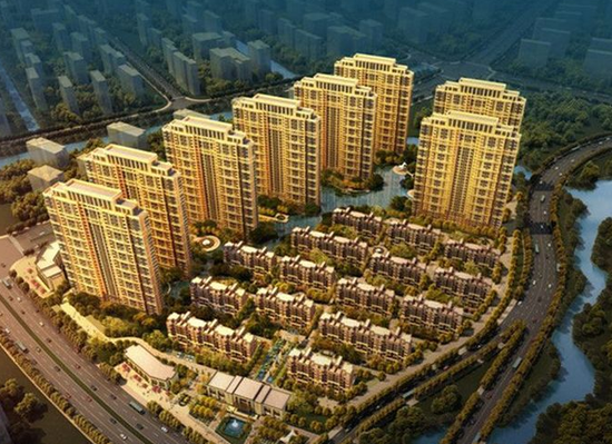 上周南通市商品房成交量升价跌万科公园里以纸玌制图图片