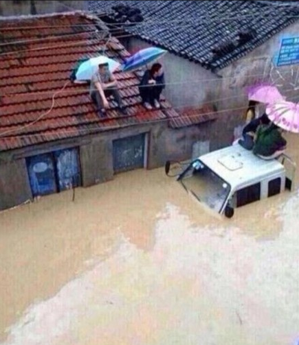 江余姚因暴雨被淹 看通城楼盘如何抵御洪灾_频