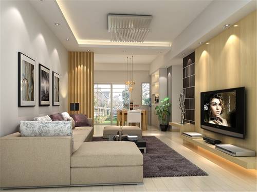 简单实用婚房装修 五万半包装修80平米二居室