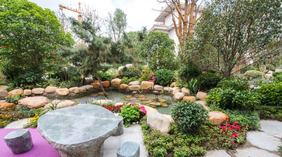 如东碧桂园:居住区的绿色背景_频道-南通