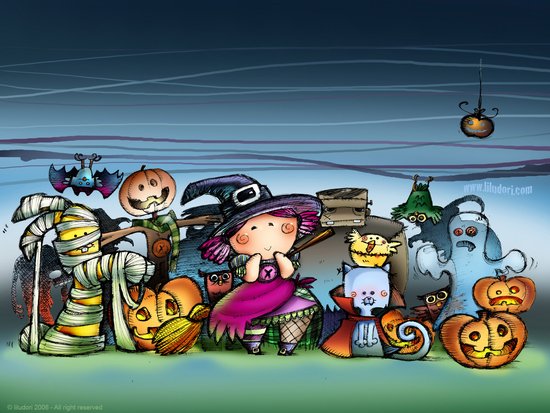 腾讯房产讯 (编辑:西玄)明天就是西方传统节日Helloween——万圣节,身为东方人的各位过节了吗?有没有变装把人吓CRY,有没有亲手制作南瓜灯,有没有被"trick or treat"捣蛋要糖果呢?工作日没有空闲的话也不妨来欣赏一发万圣节可爱的图片吧!