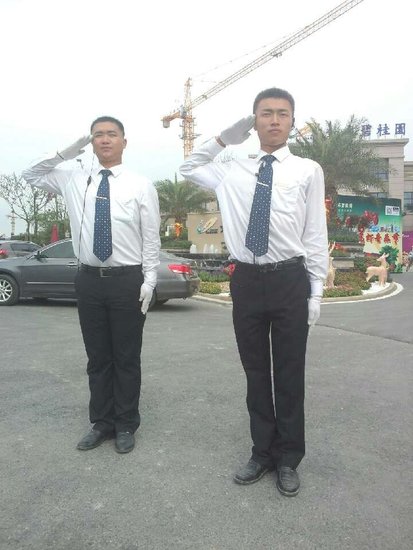 如东碧桂园:保安小伙 最可爱的人_频道-南通