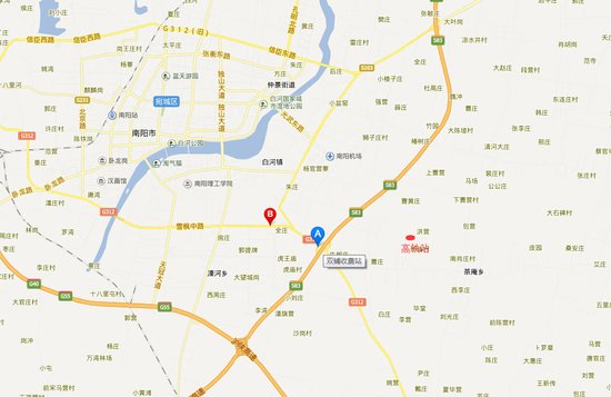 根据规划,郑万铁路南阳站将建于宛城区茶庵乡周庙村洪营自然村处,距二图片