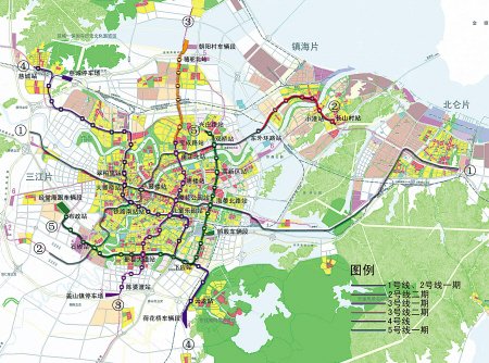 宁波市轨道交通5号线(一期)建设融资投资立项项目可行性研究报告(中撰