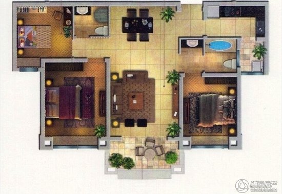 生态宜居 静享繁华--华润中海·凯旋门评户型