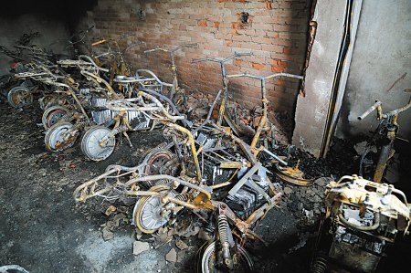 电动车成小区火灾大隐患