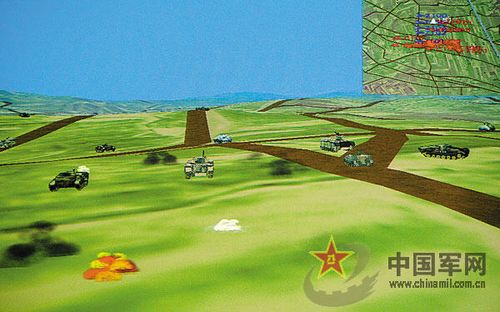 装甲步兵战术对抗模拟3D演练(组图)