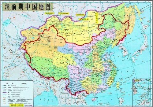 近代中国边界变迁:山河破碎国土沦丧(组图)_军