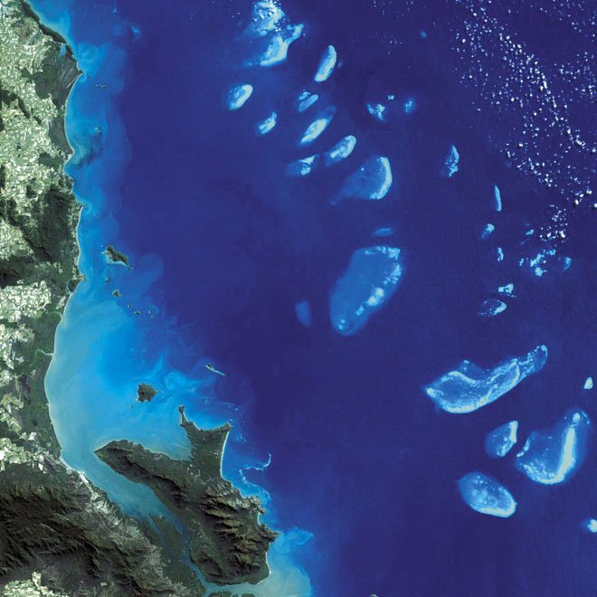 卫星捕捉的地球自然景观精彩照片 中新网