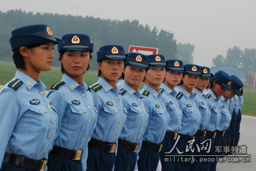 north korean women soldiers. Female soldiers of Air Force