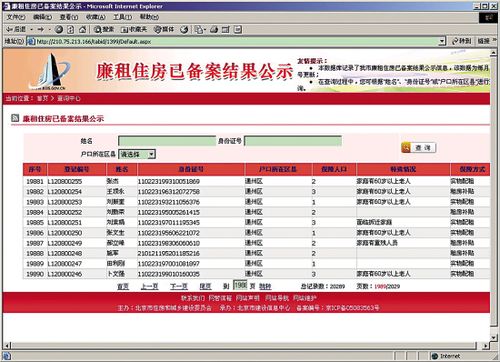 京经济适用房 博客 北京廉租住房已备案结果公