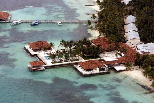 组图:全球气候变暖可能使马尔代夫消失_国际图