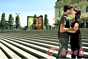 27岁留法台湾女学生已向54个男子索吻(图)