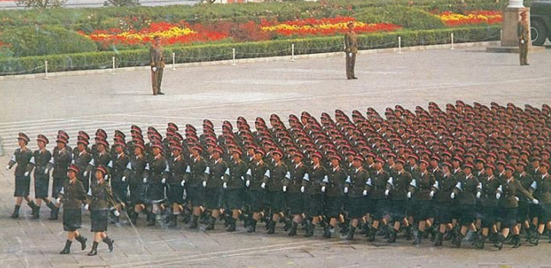 1984年国庆35周年大阅兵图集_新中国成立60