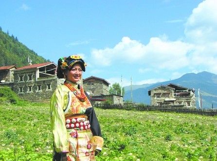 藏族姑娘成蔬菜形象大使被称白菜公主(图)