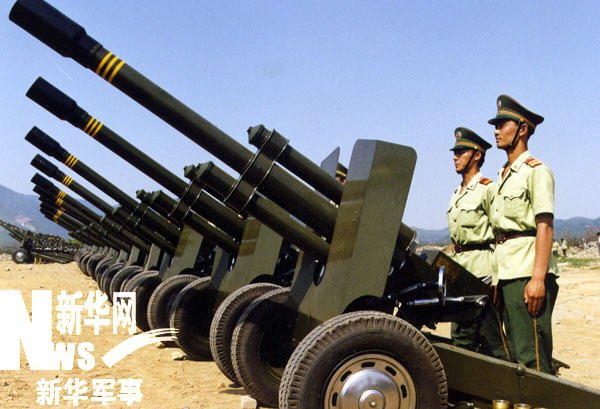 组图:国庆60周年庆典将使用第五代新型礼炮