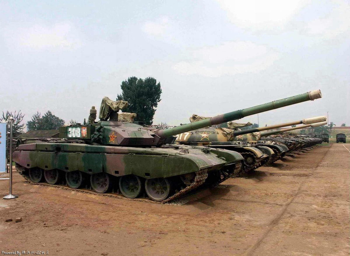 高清图:中国99G主战坦克威猛无比_军事图片