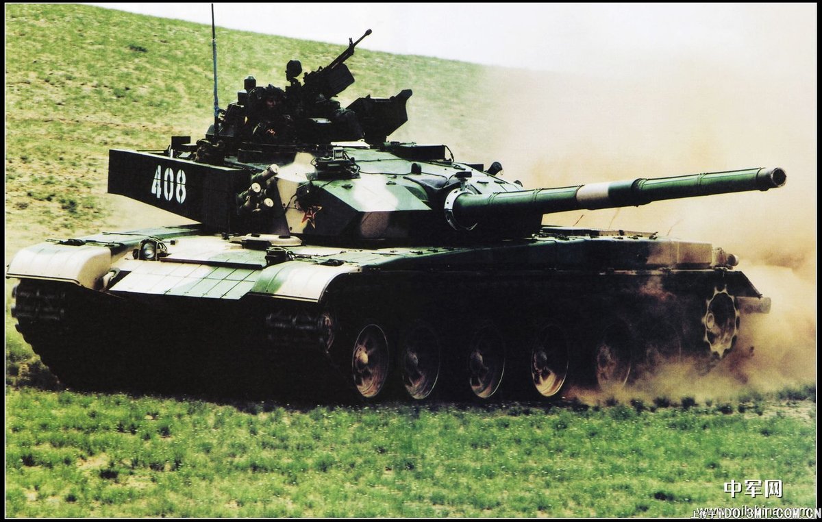 高清图:中国99g主战坦克威猛无比