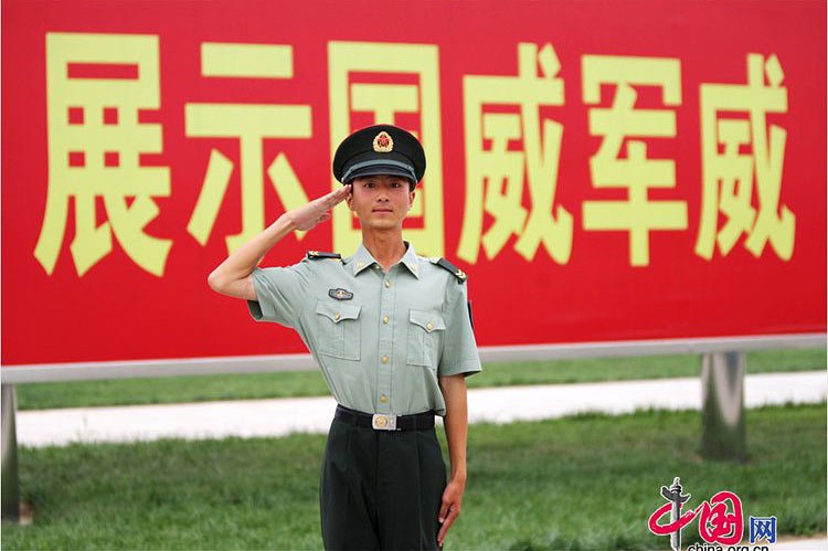 高清组图:受阅方队大盘点之 步兵红一师