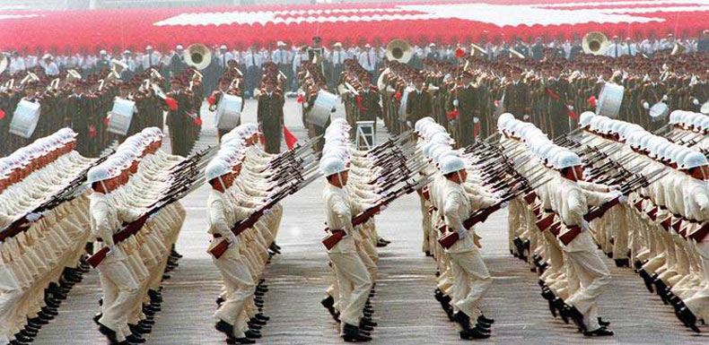 1984年国庆35周年大阅兵图集_新中国成立60