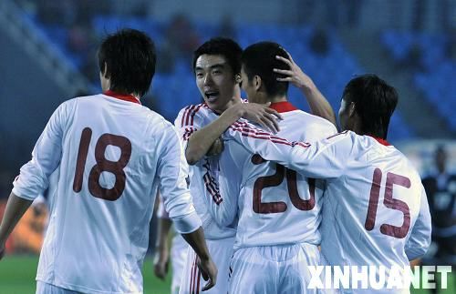 足球友谊赛:中国队胜博茨瓦纳队_滚动新闻