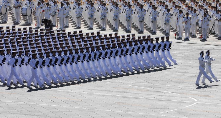 2009年国庆60周年大阅兵分列式和群众大游行精选集 山里人 乡村