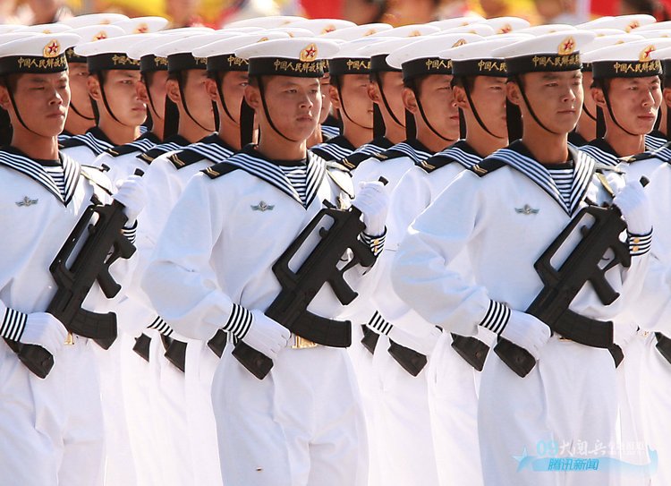 【国庆阅兵】国庆60年大阅兵之徒步方队图片精选