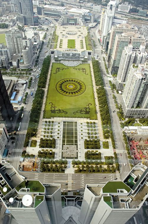 火车东站中央草坪密谋变身森林广场_滚动新闻_新闻_腾讯网