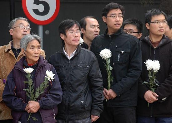 八宝山举行中国航天之父钱学森追悼会