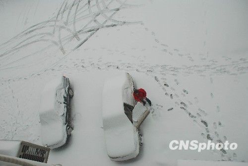 北方罕见强降雪致21死 民政部紧急调拨物资