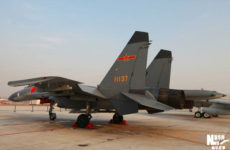 高清组图:中国空军受阅装备高调亮相沙河机场