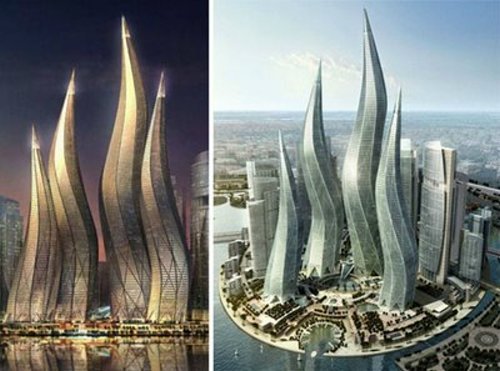 迪拜26个建筑奇迹：从摩天塔到旋转大厦(图) - 风剪柳眉笑 - 柳眉笑的【雅居】