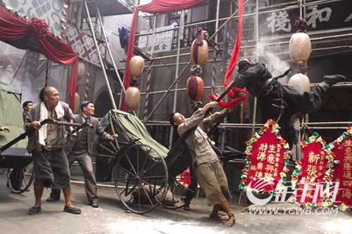 这是一部武打片