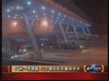 视频：实拍广州快速路几十辆货柜车集体冲卡