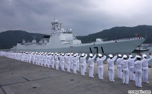 美媒：中国海军护航编队战斗力很弱(图)
