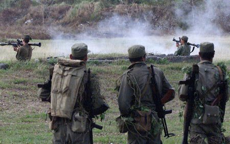 组图:中国武警教官赴古巴为其培训特种部队